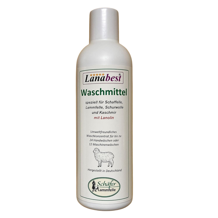 Fellwaschmittel Premium 250ml | mit LANOLIN | antibakteriell & wohlriechend