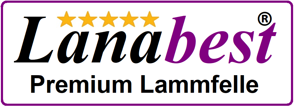 SuperPremium Lammfell beige XXL | extra groß | 110 - 120 cm - Lanamed.de