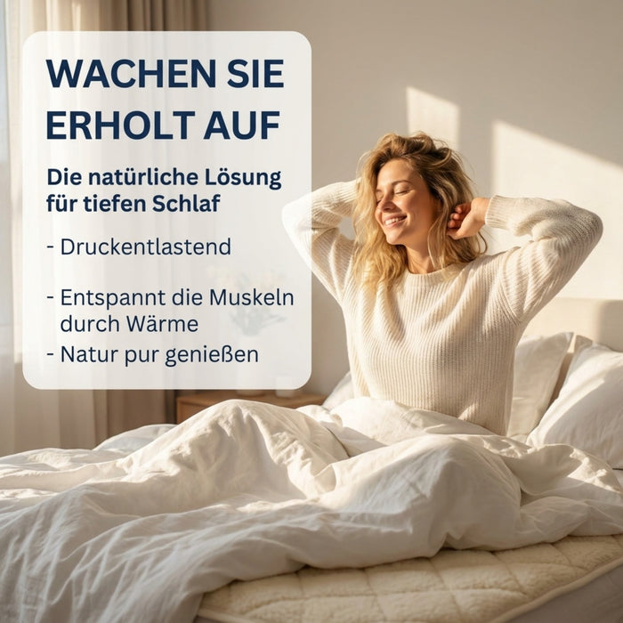 Anti-Dekubitus Bett-Auflage in div. Größen | australische Schurwolle | AS 4480.1 - 1900g/m²