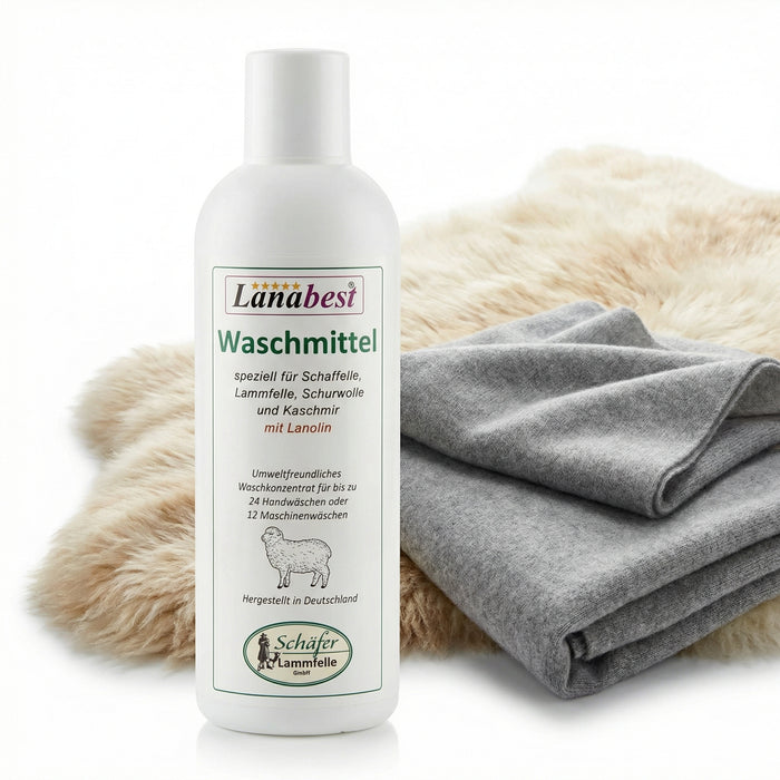 Fellwaschmittel Premium 240ml | mit LANOLIN | antibakteriell & wohlriechend